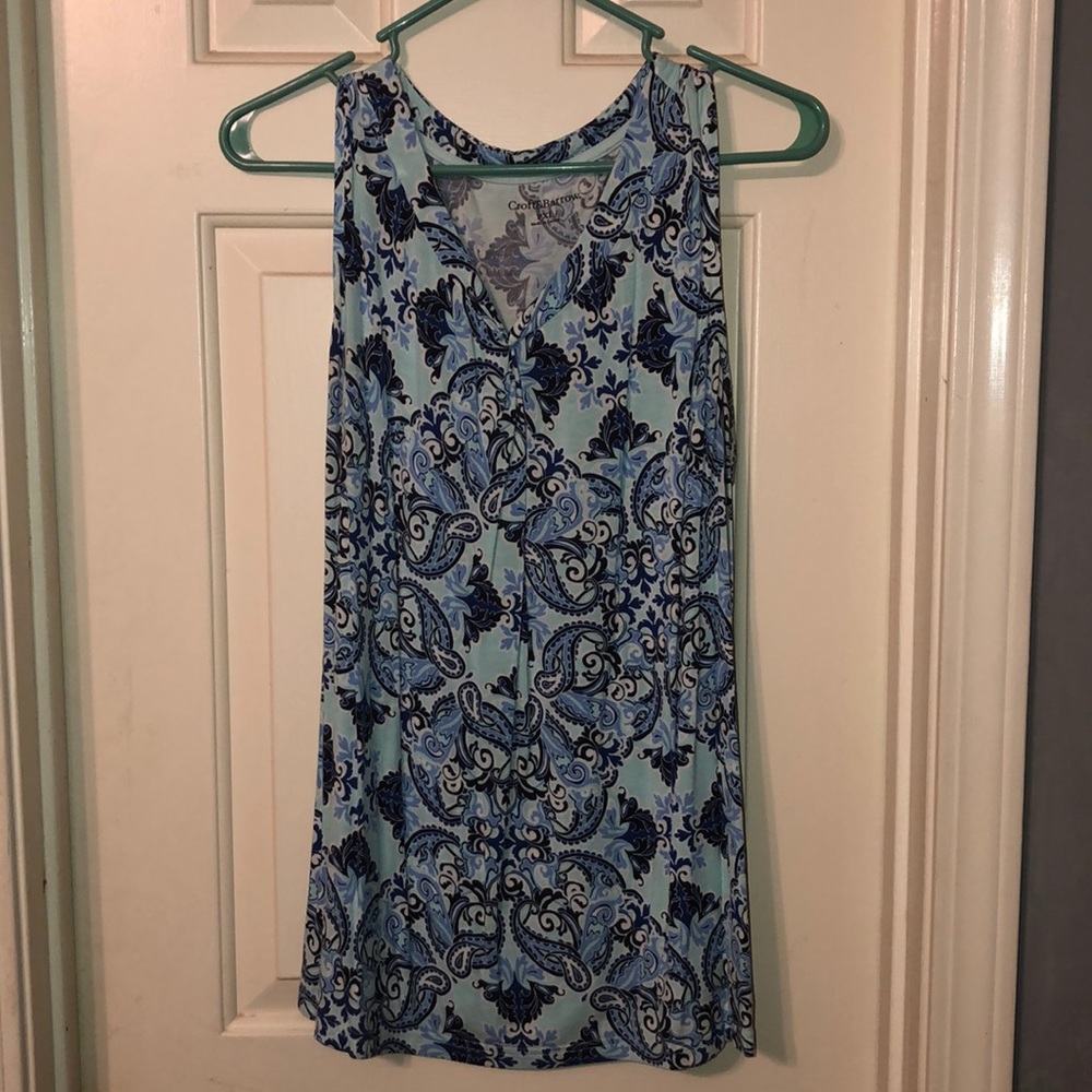 Paisley print blouse